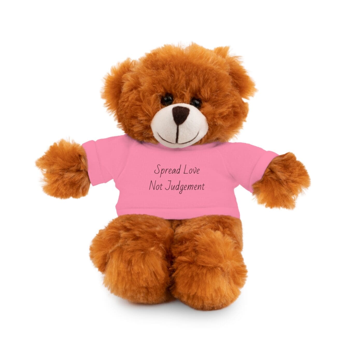 A Stuffed Animal with Tee Spread Love Not Judgement TM - Image 58