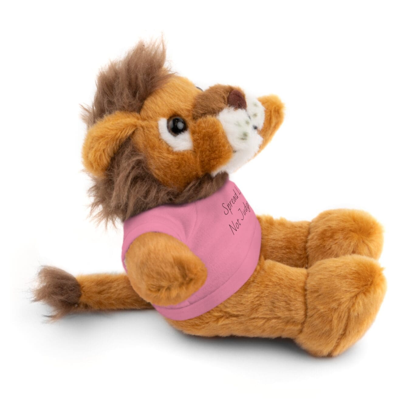 A Stuffed Animal with Tee Spread Love Not Judgement TM - Image 65