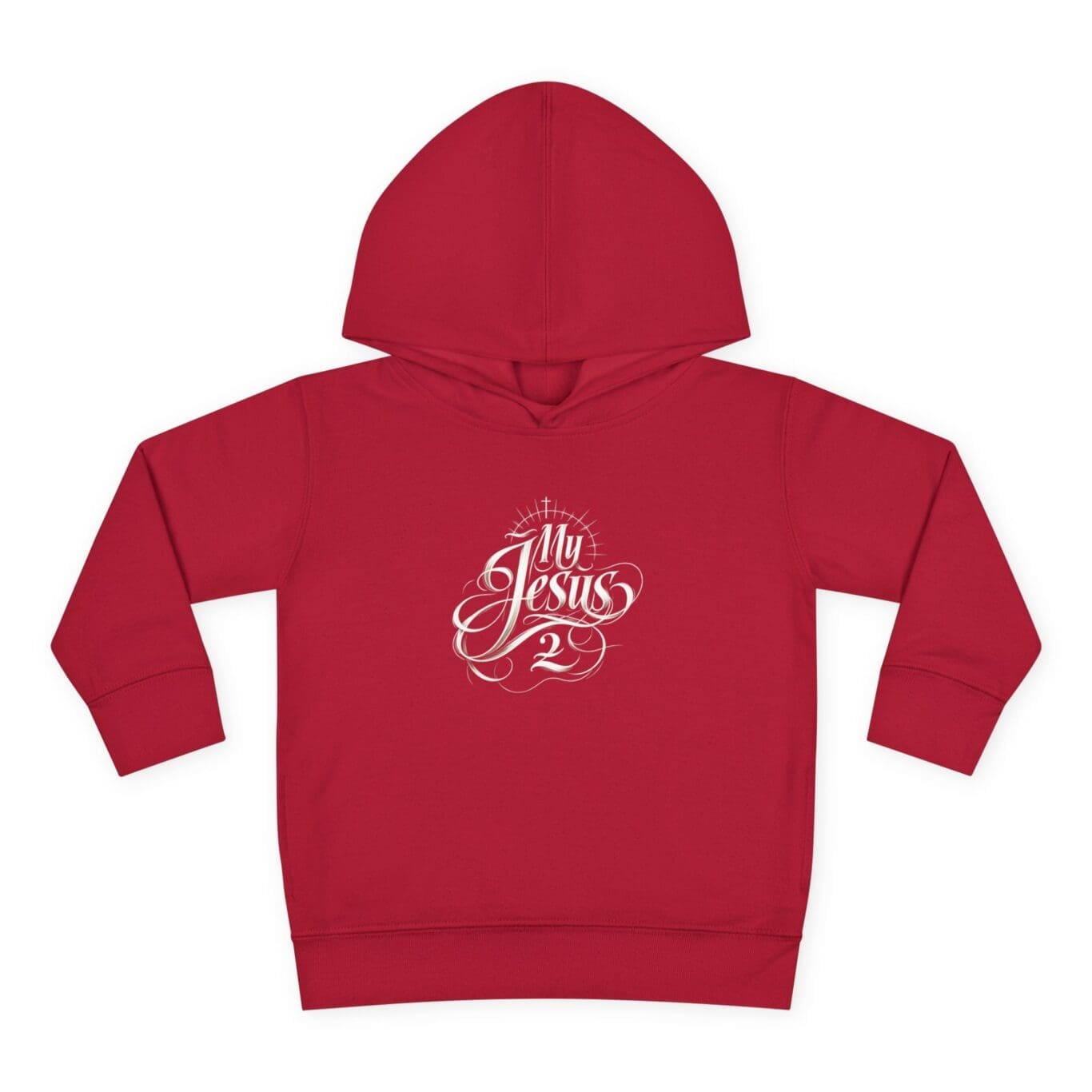Toddler Pullover Fleece Hoodie My Jesus 2 TM - Image 22