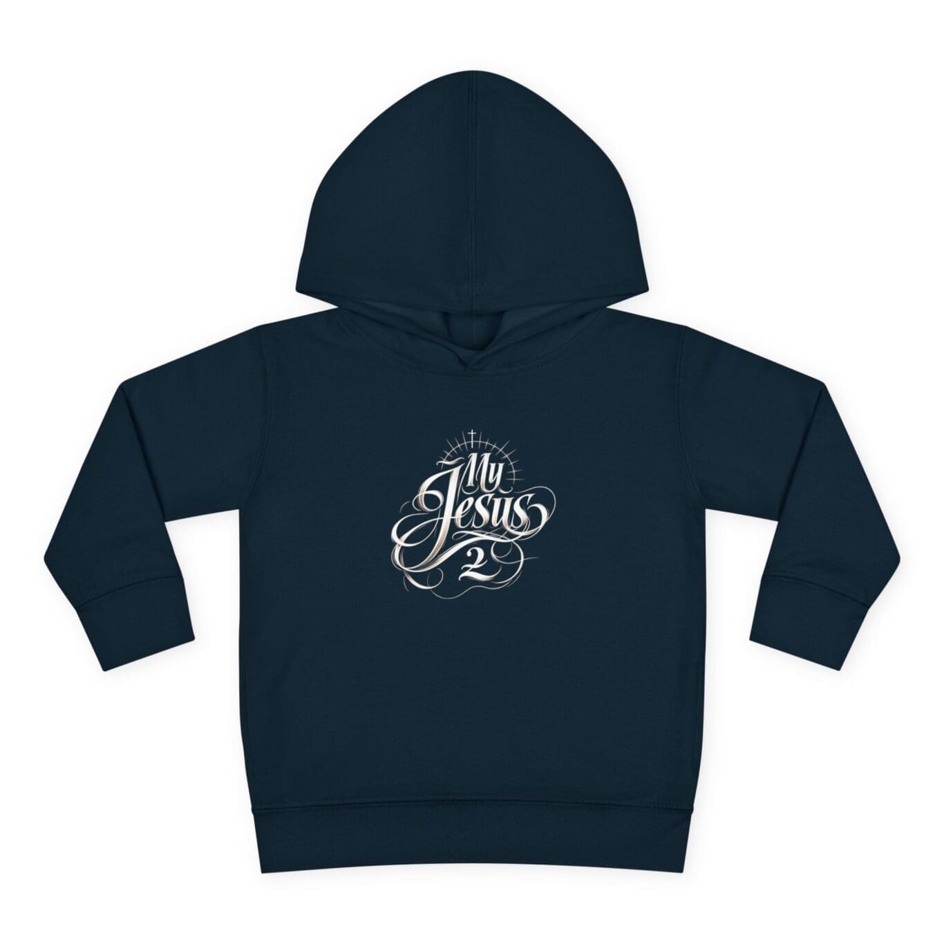 Toddler Pullover Fleece Hoodie My Jesus 2 TM - Image 13