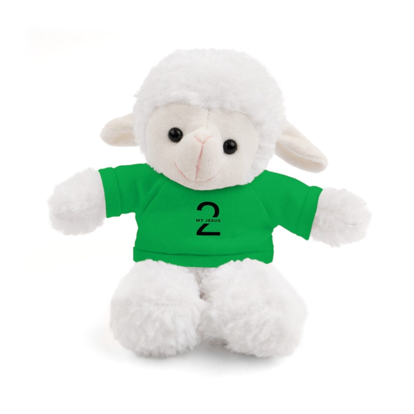 A Stuffed Animal with Tee My Jesus 2 Logo TM - Image 106