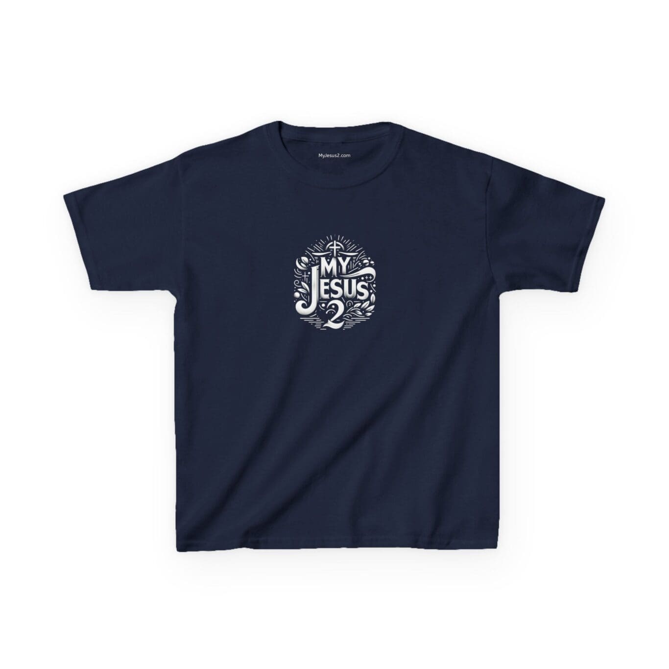 Kids Heavy Cotton Tee My Jesus 2 TM - Image 11