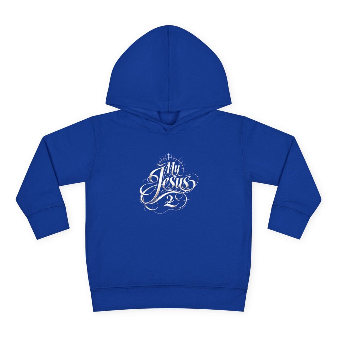 Toddler Pullover Fleece Hoodie My Jesus 2 TM - Image 10