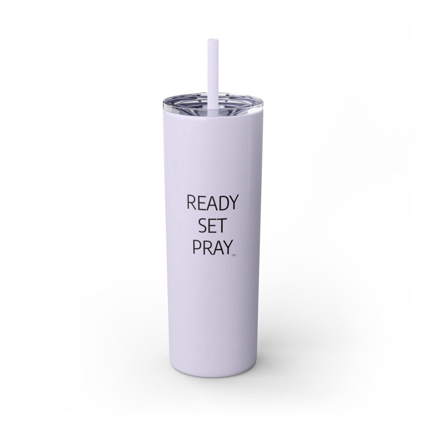 Cup Skinny Tumbler with Straw, 20oz READY SET PRAY TM - Image 15