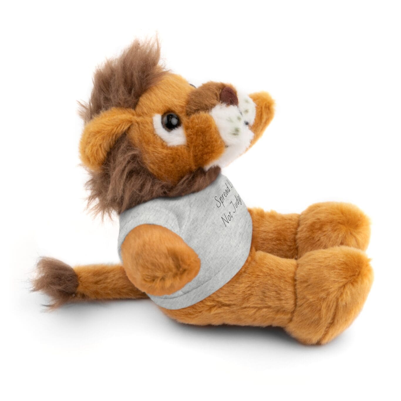A Stuffed Animal with Tee Spread Love Not Judgement TM - Image 83