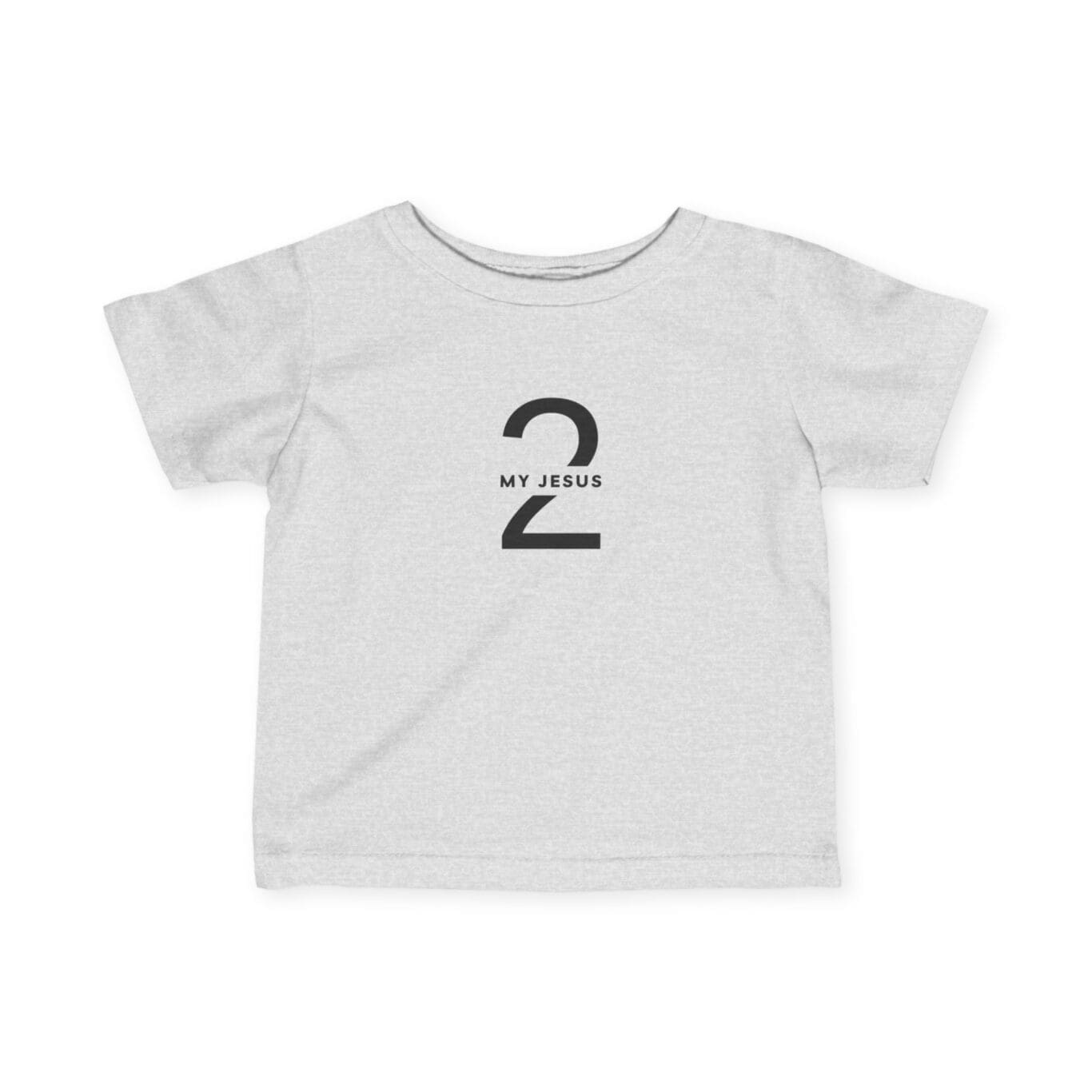 Infant Fine Jersey Tee My Jesus 2 Logo TM - Image 7