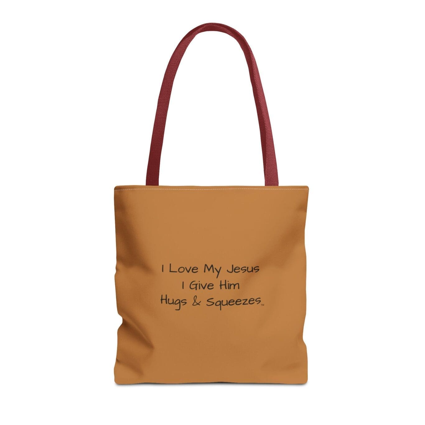 My Tote Bag (AOP) I Love My Jesus I Give Him Hugs & Squeezes TM - Image 9