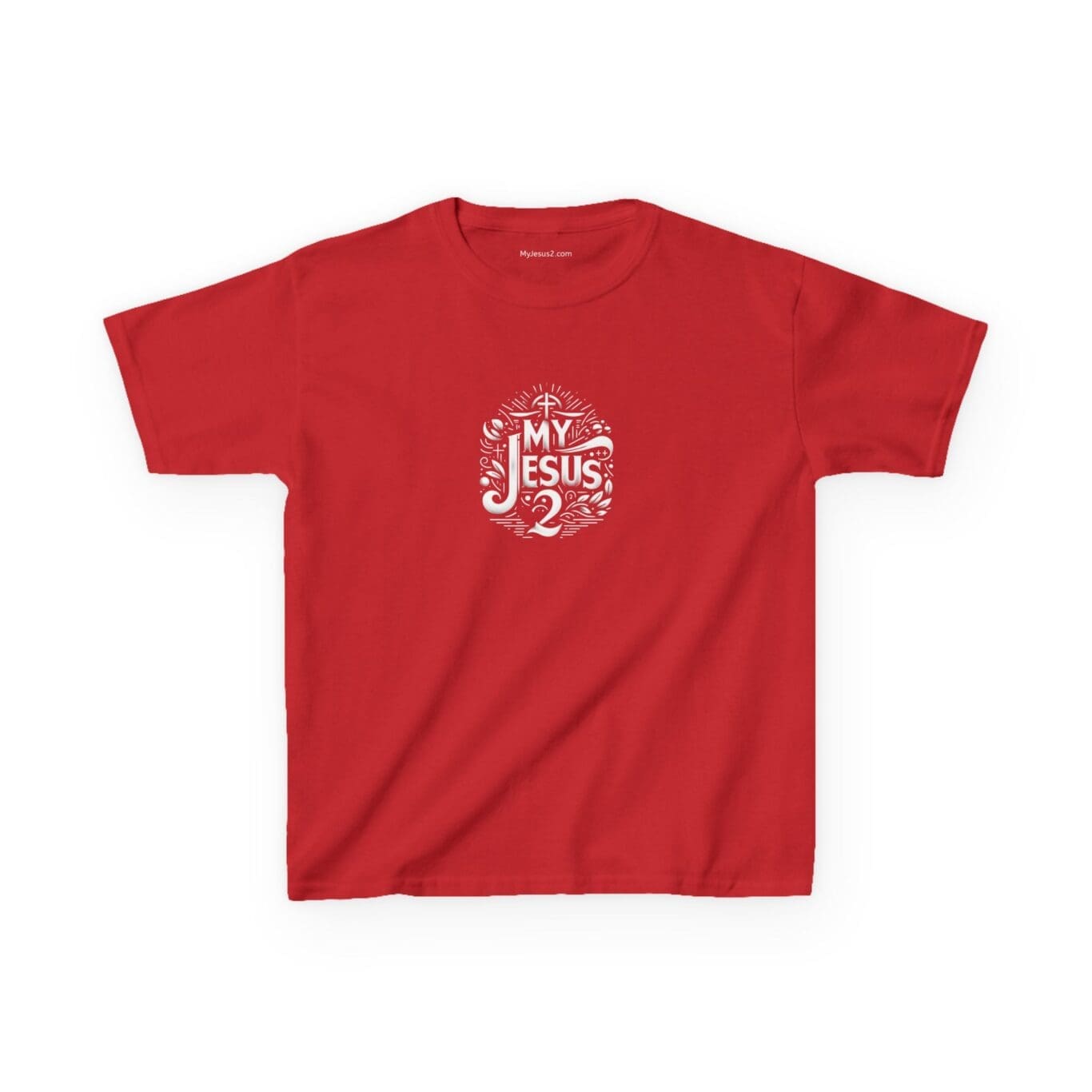 Kids Heavy Cotton Tee My Jesus 2 TM - Image 15