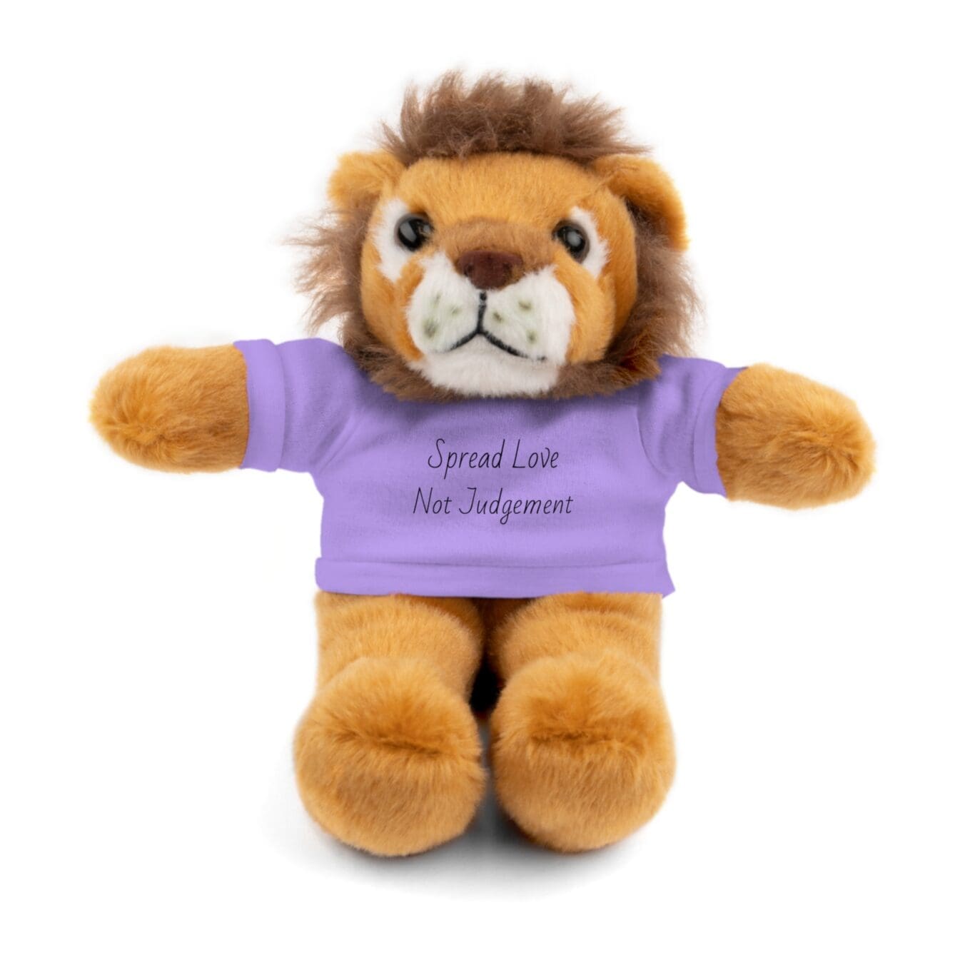 A Stuffed Animal with Tee Spread Love Not Judgement TM - Image 13
