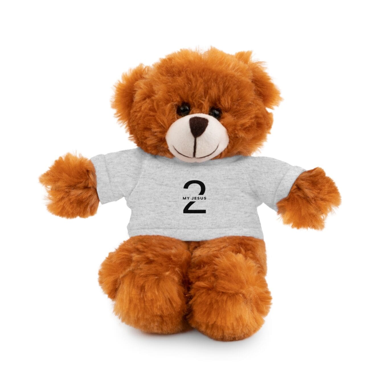 A Stuffed Animal with Tee My Jesus 2 Logo TM - Image 73