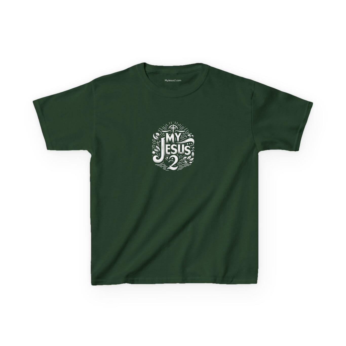 Kids Heavy Cotton Tee My Jesus 2 TM - Image 9