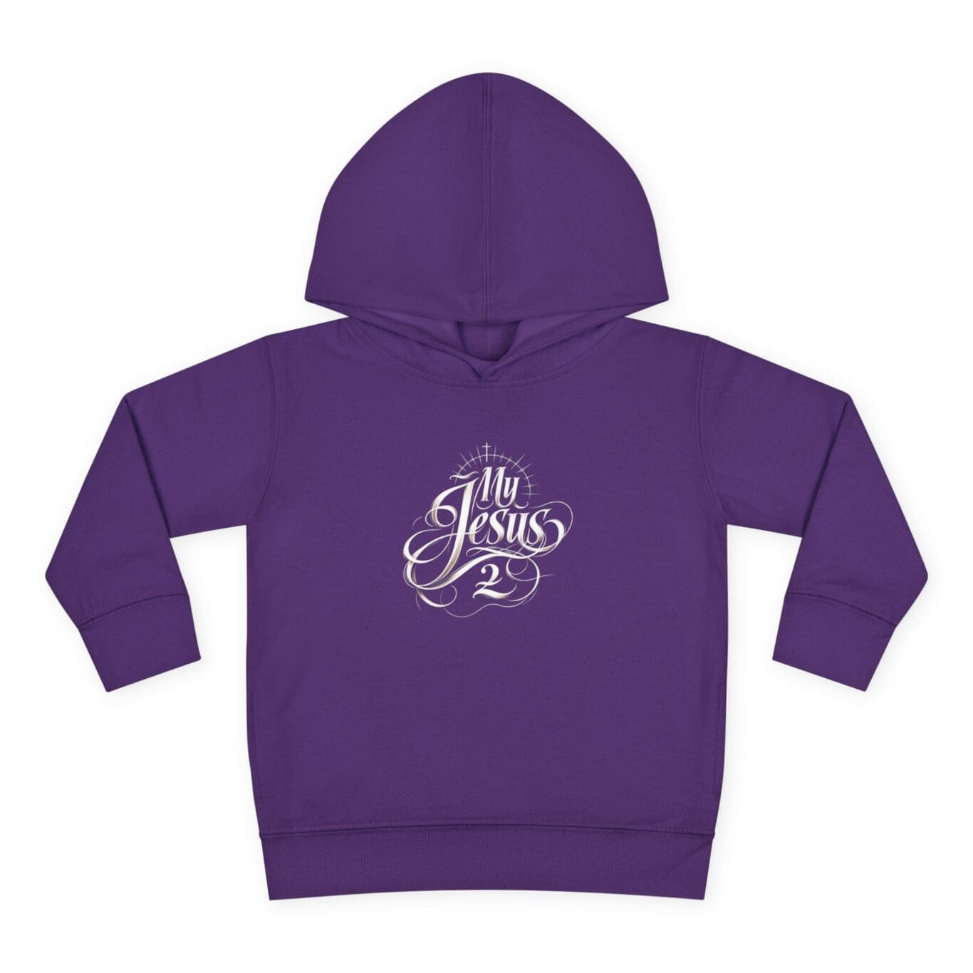 Toddler Pullover Fleece Hoodie My Jesus 2 TM - Image 16