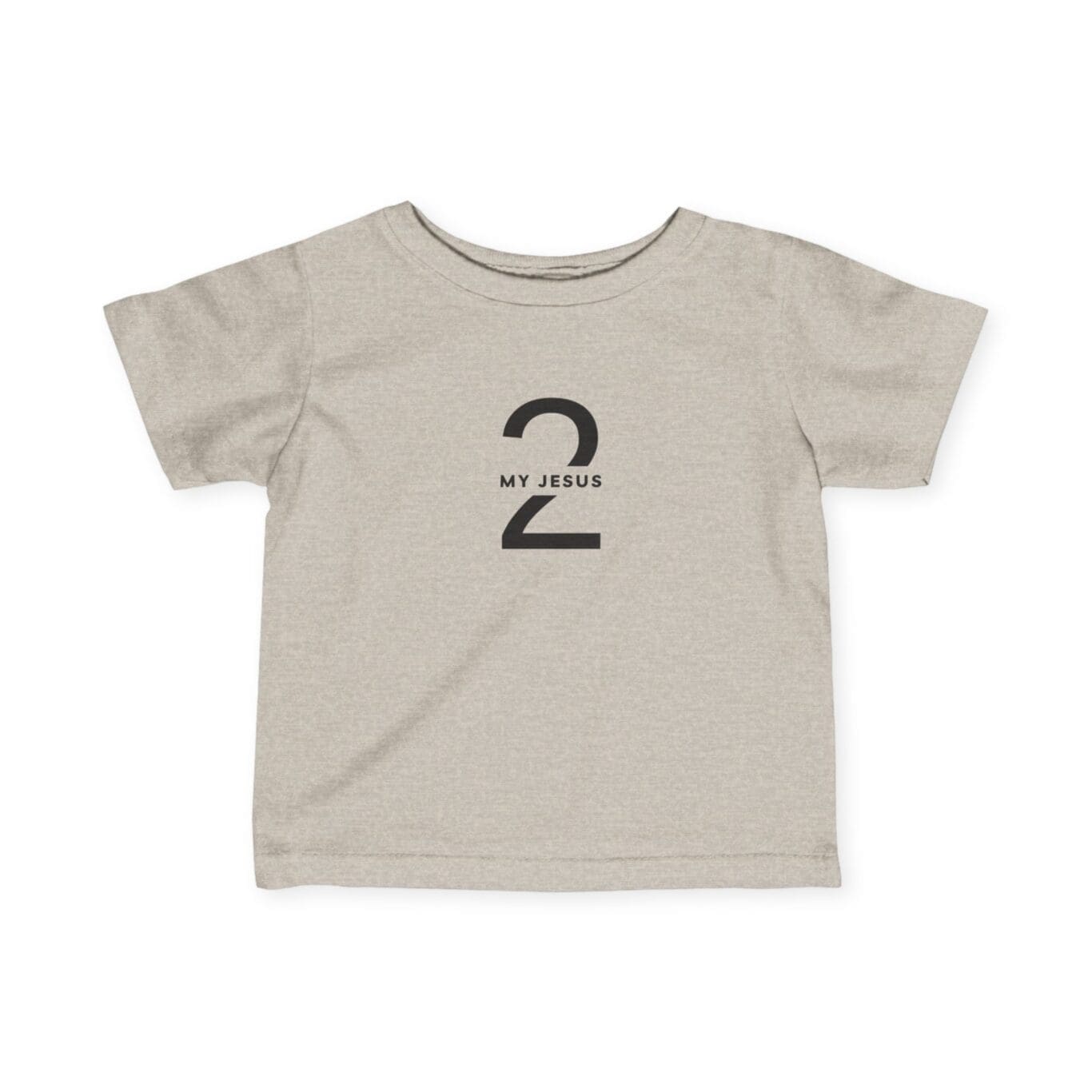 Infant Fine Jersey Tee My Jesus 2 Logo TM - Image 5