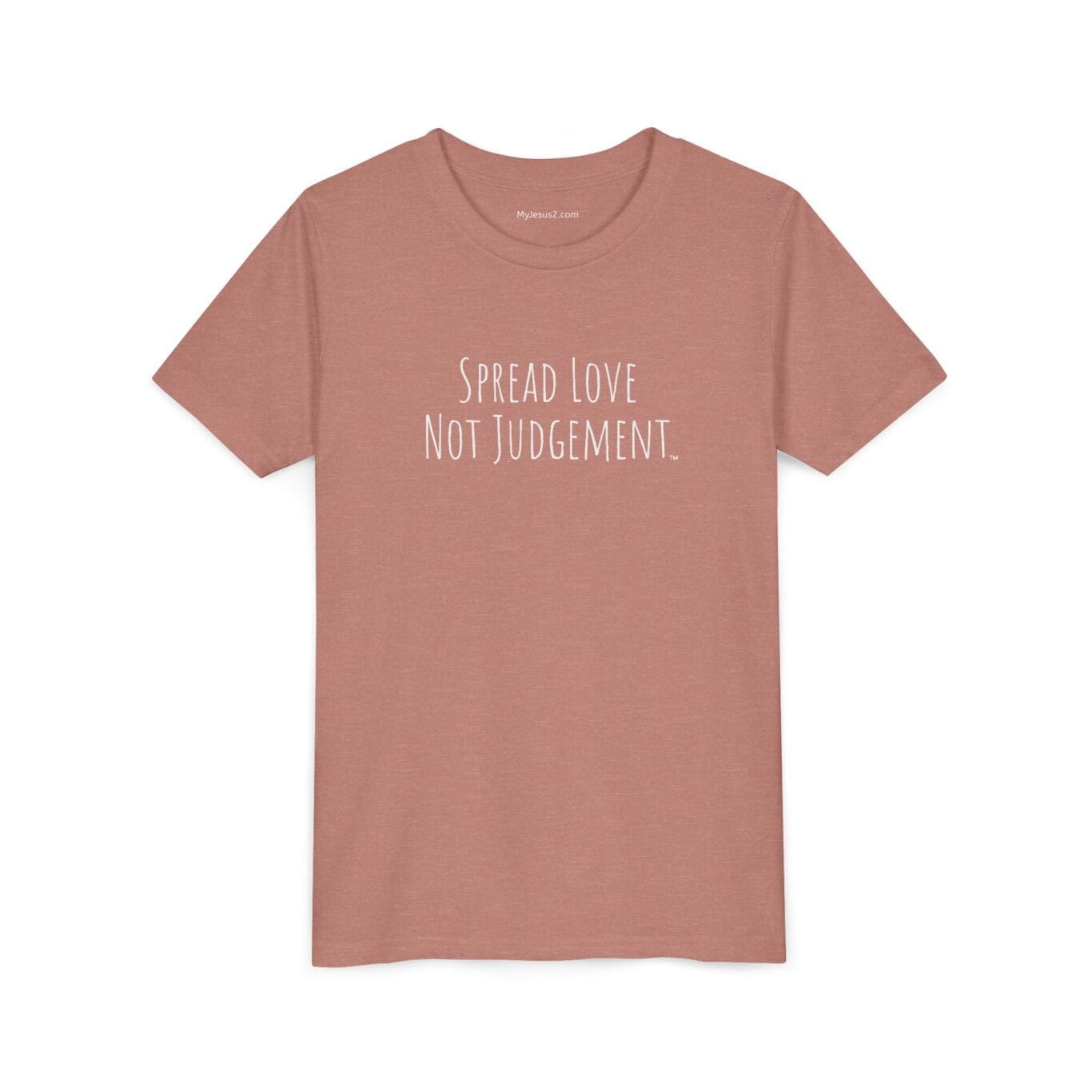 Spread Love Not Judgement Youth Short Sleeve Tee TM - Image 9