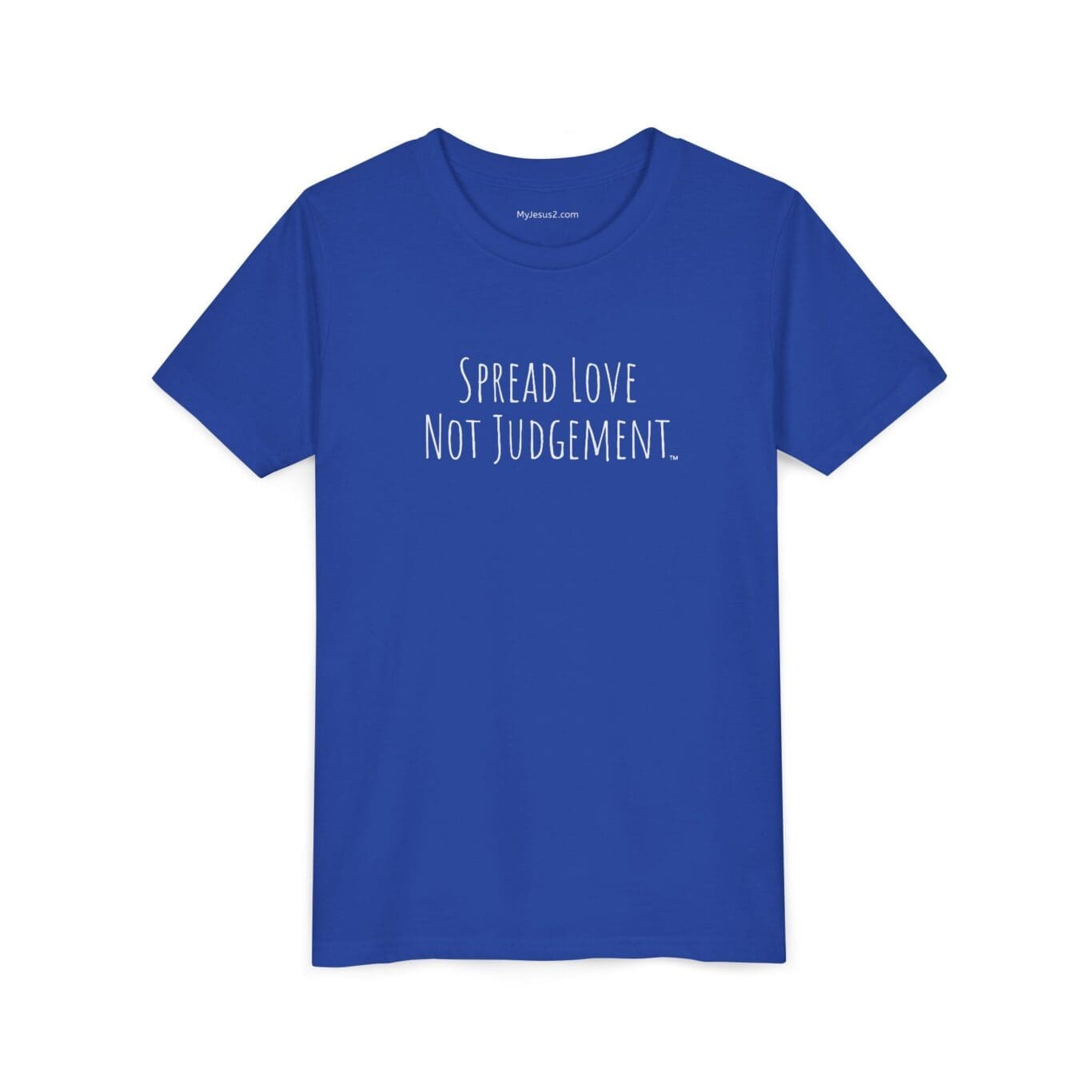 Spread Love Not Judgement Youth Short Sleeve Tee TM - Image 2