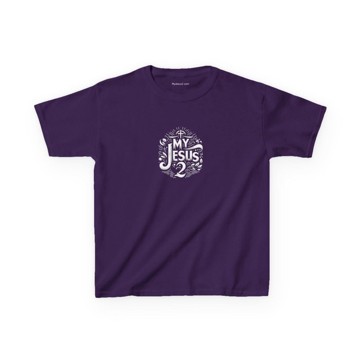Kids Heavy Cotton Tee My Jesus 2 TM - Image 13