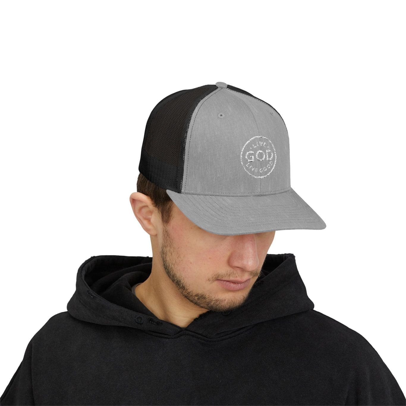 A Snapback Trucker Cap LIVE GOD LIVE GOOD TM - Image 39