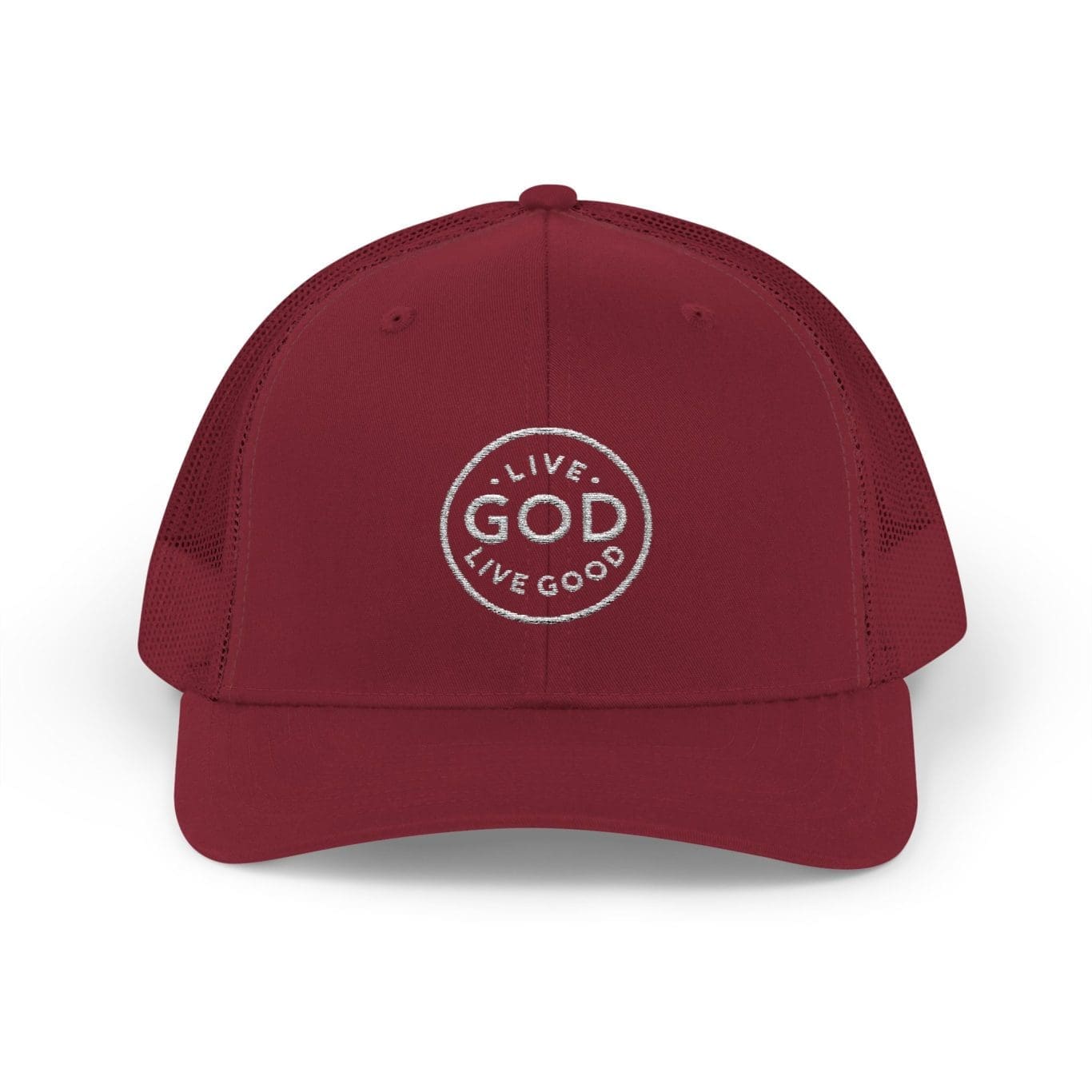 A Snapback Trucker Cap LIVE GOD LIVE GOOD TM - Image 77