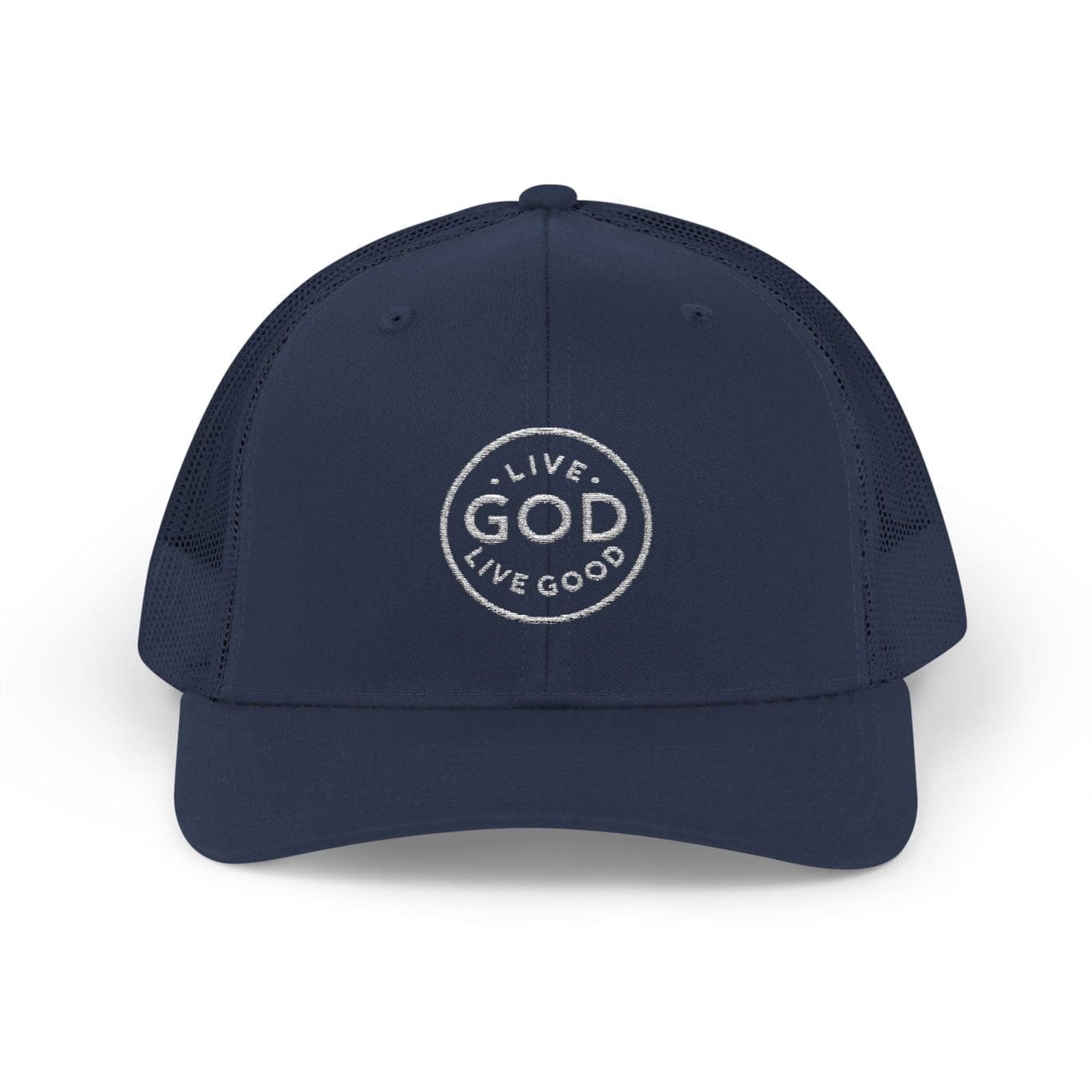 A Snapback Trucker Cap LIVE GOD LIVE GOOD TM - Image 69