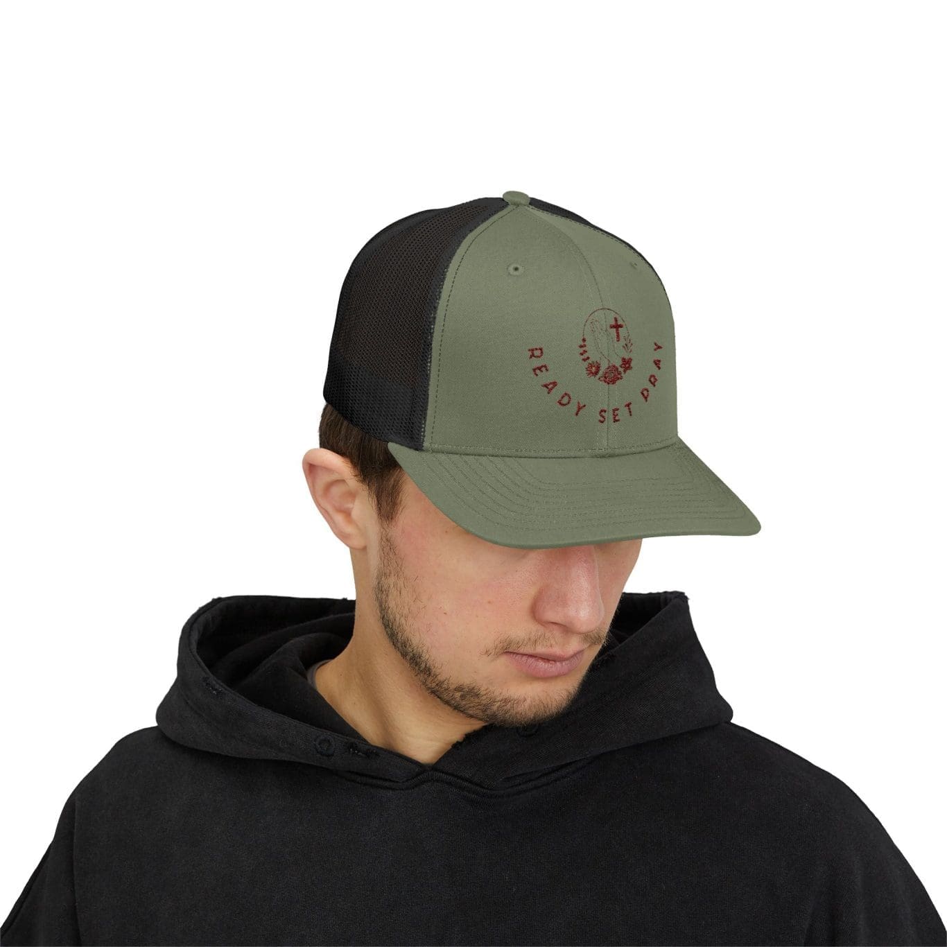 A Snapback Trucker Cap READY SET PRAY TM - Image 27