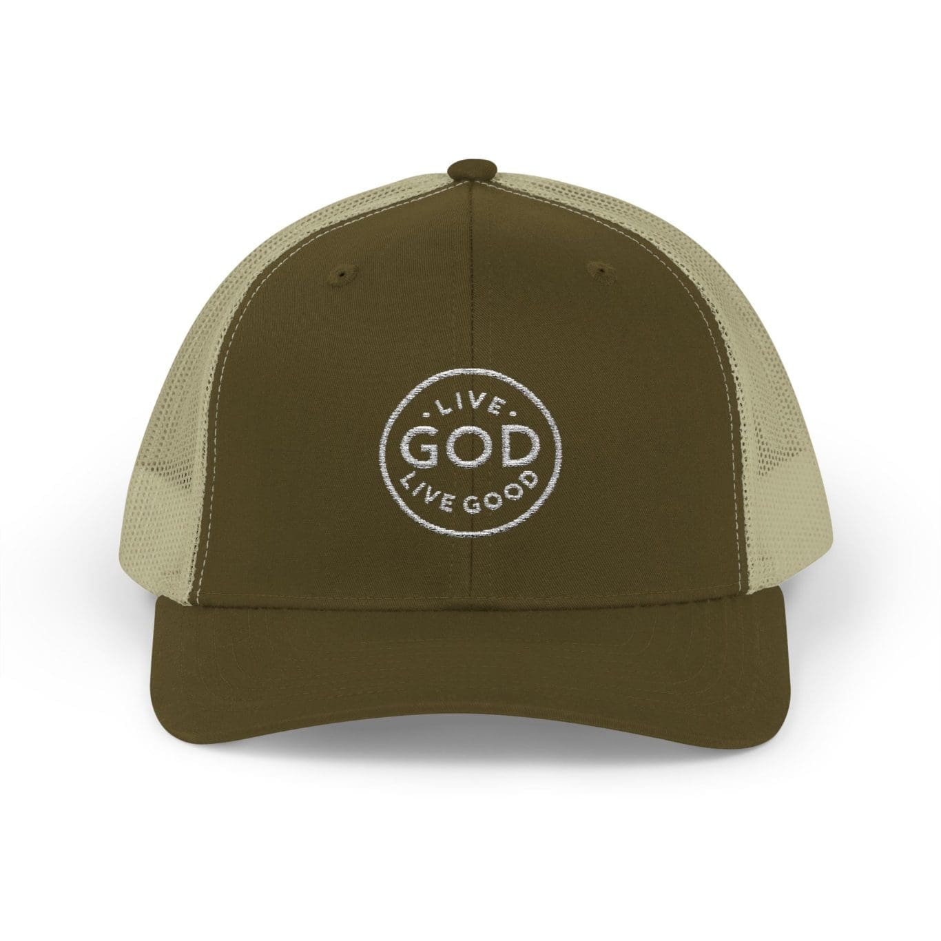 A Snapback Trucker Cap LIVE GOD LIVE GOOD TM - Image 57