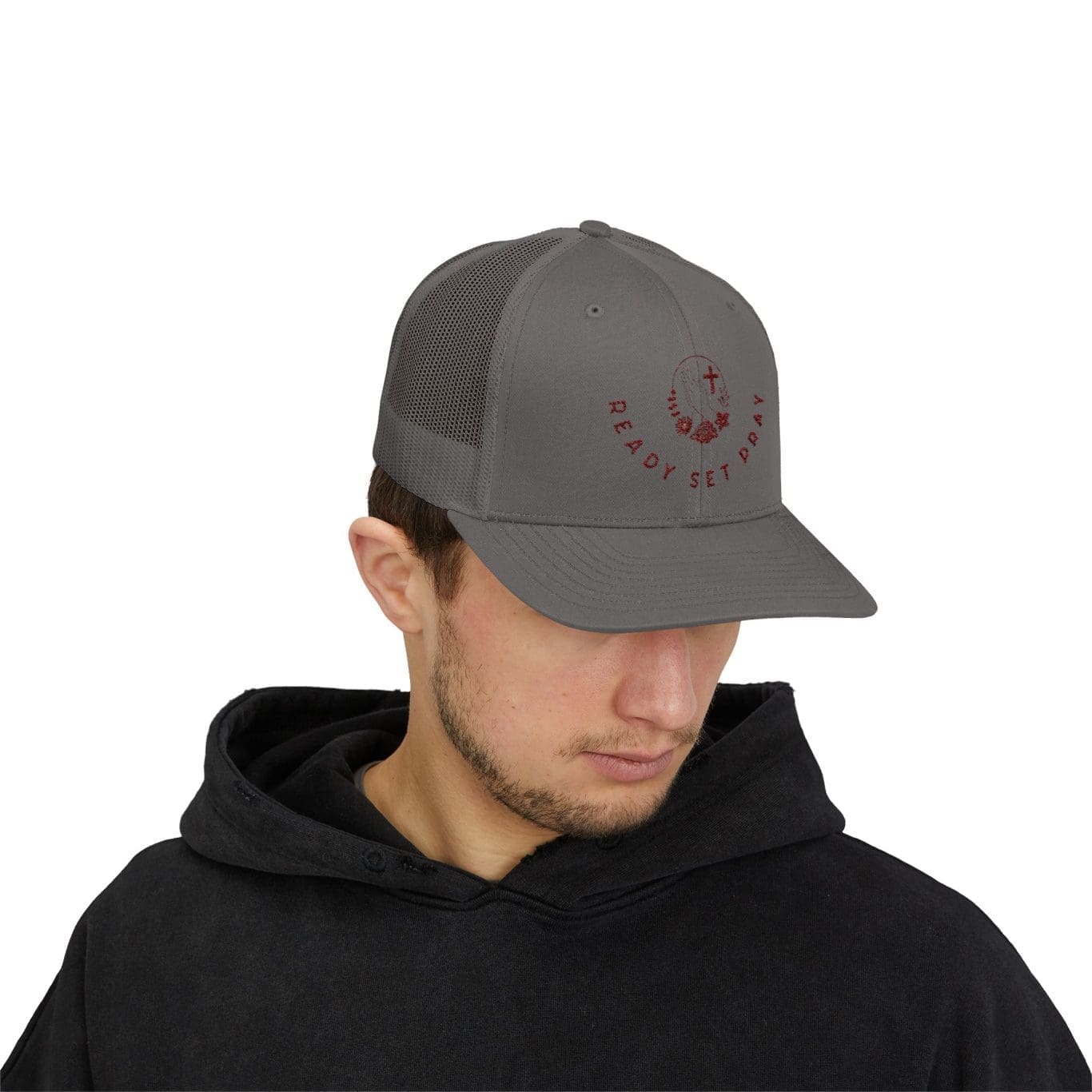 A Snapback Trucker Cap READY SET PRAY TM - Image 15