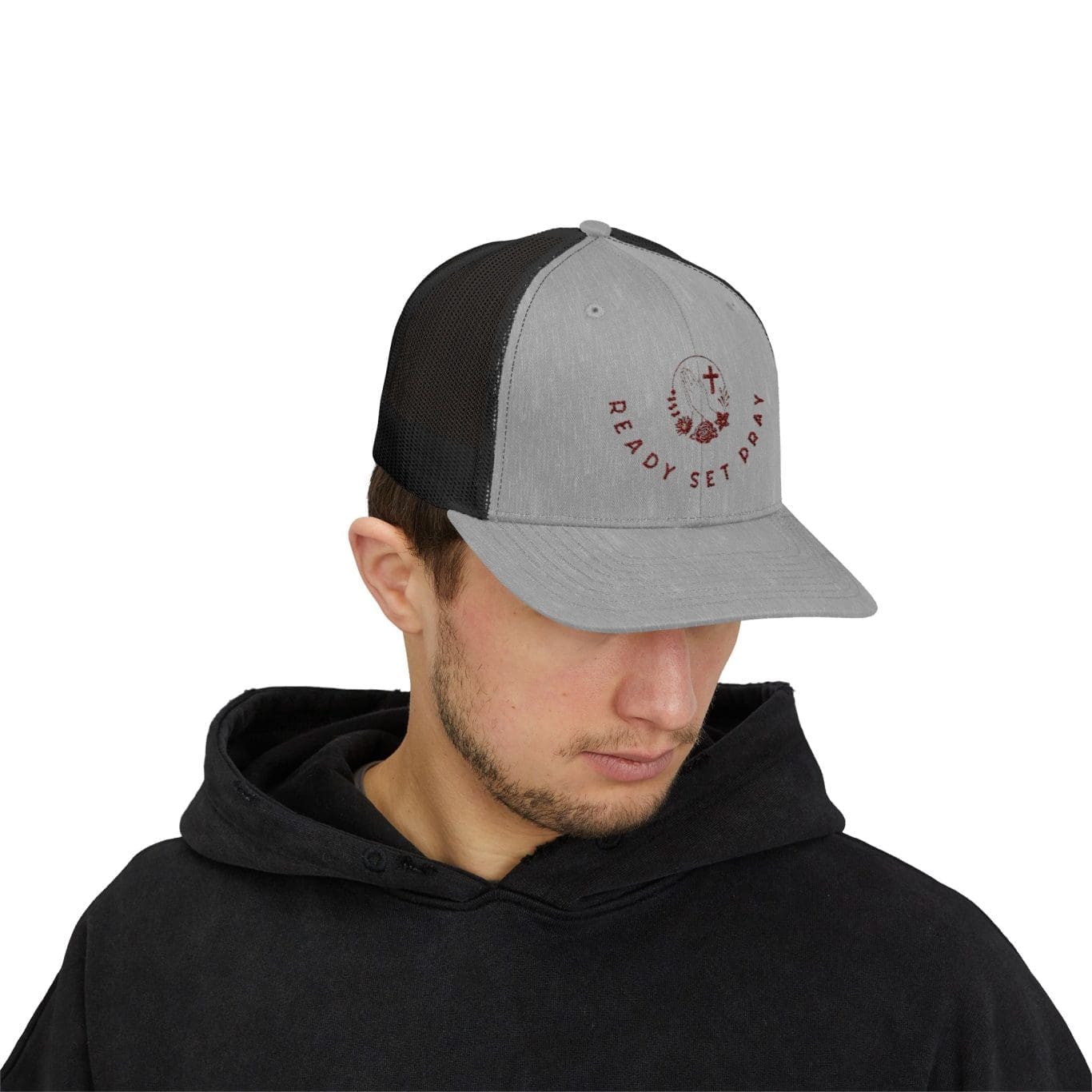 A Snapback Trucker Cap READY SET PRAY TM - Image 24
