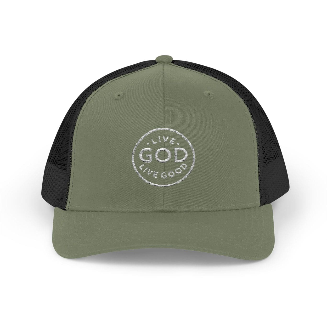 A Snapback Trucker Cap LIVE GOD LIVE GOOD TM - Image 41