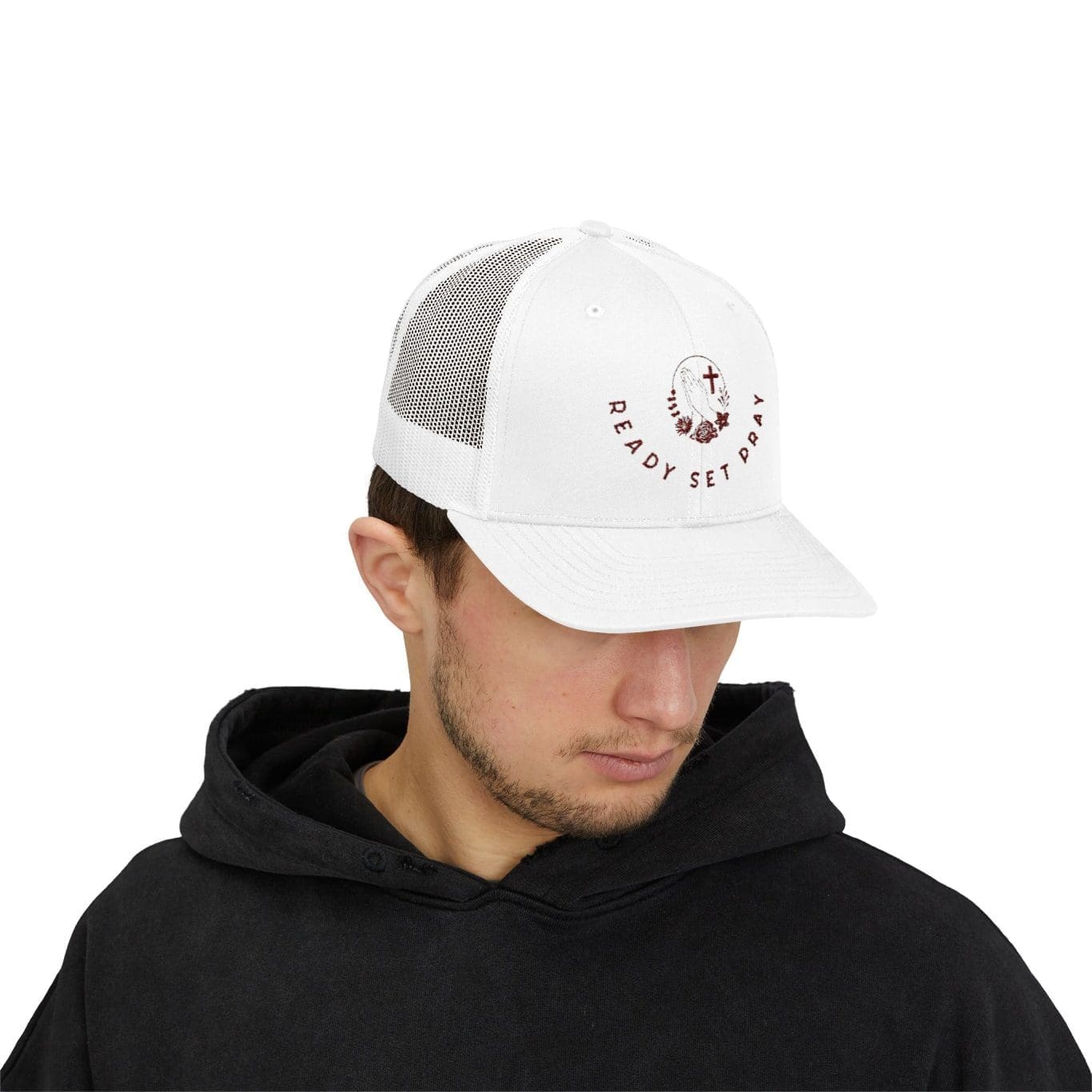 A Snapback Trucker Cap READY SET PRAY TM - Image 6