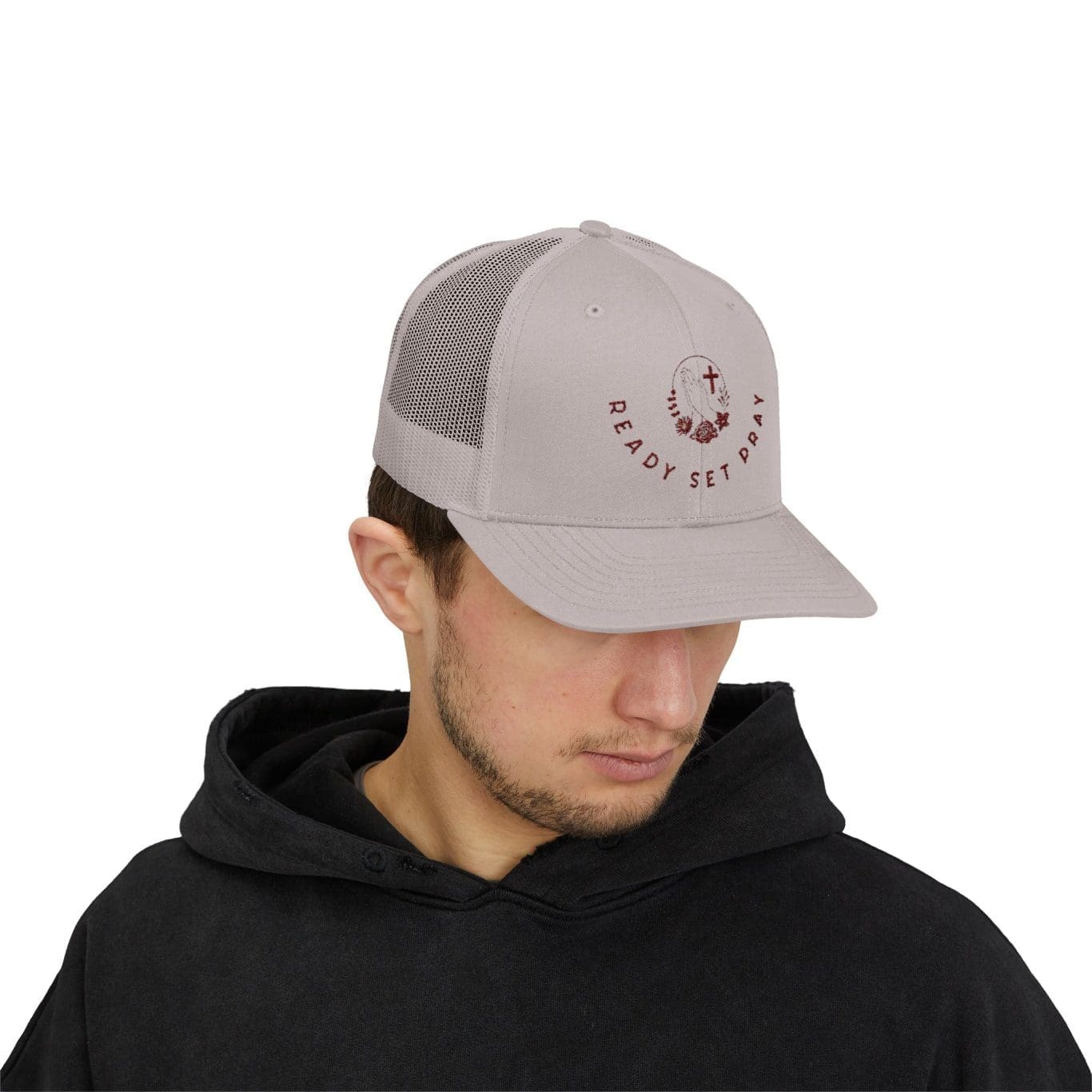 A Snapback Trucker Cap READY SET PRAY TM - Image 9