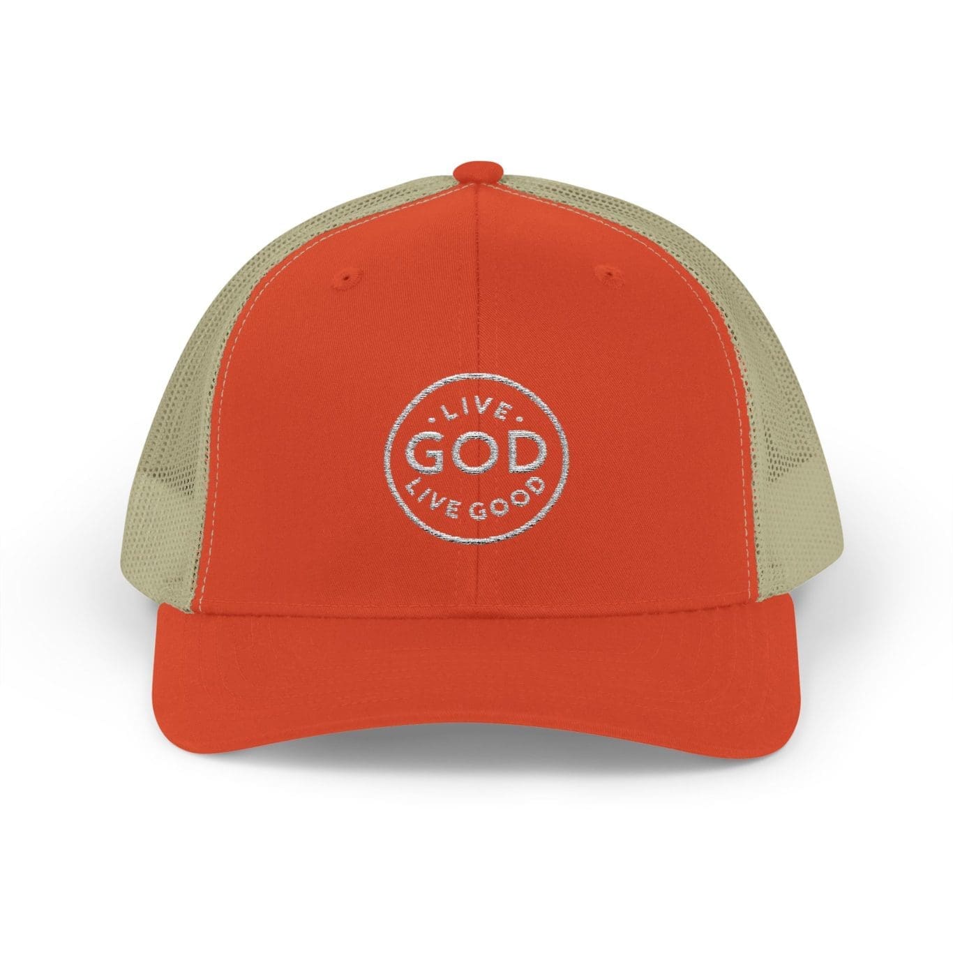 A Snapback Trucker Cap LIVE GOD LIVE GOOD TM - Image 5
